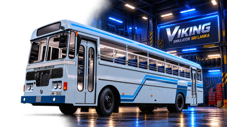 Viking Simulator Sri Lanka bus
